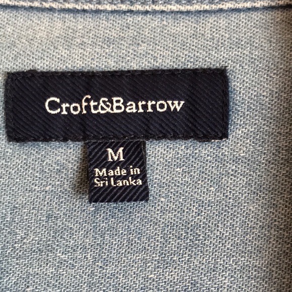 Woman’s Jean Shirt - Croft and Borrow - Picture 2 of 4